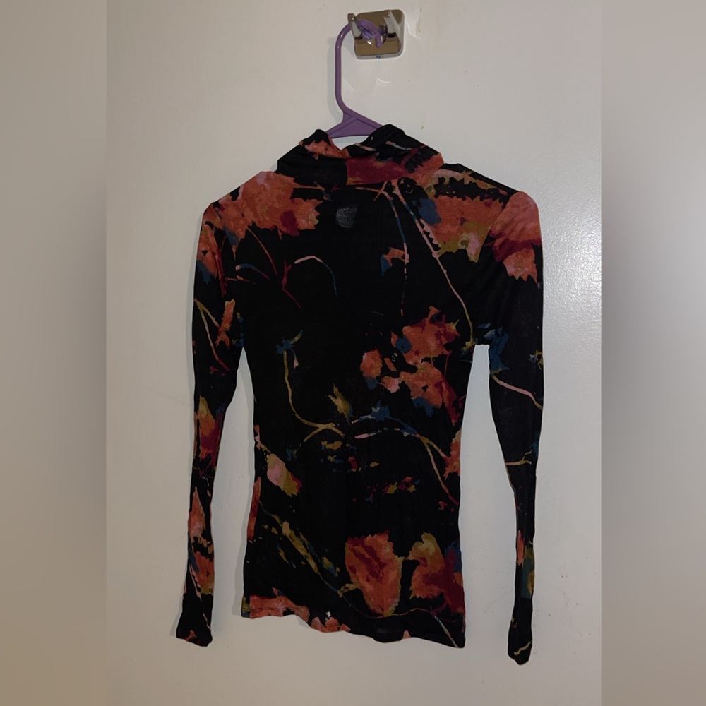 BCBG see thru cotton blouse